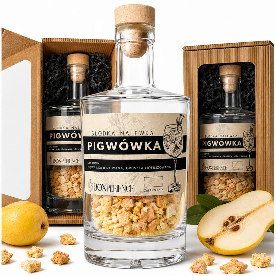 Zestaw do przygotowania nalewki pigwowej 500 ml